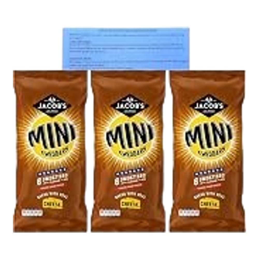 Three pouches of Jacobs Mind instant coffee with caramel flavour displayed against a white background with a blue banner above.