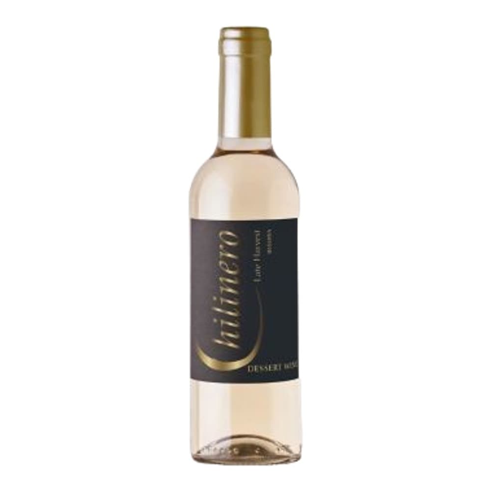 A bottle of Lahren rosé wine with a dark label and gold foil cap, photographed against a white background.