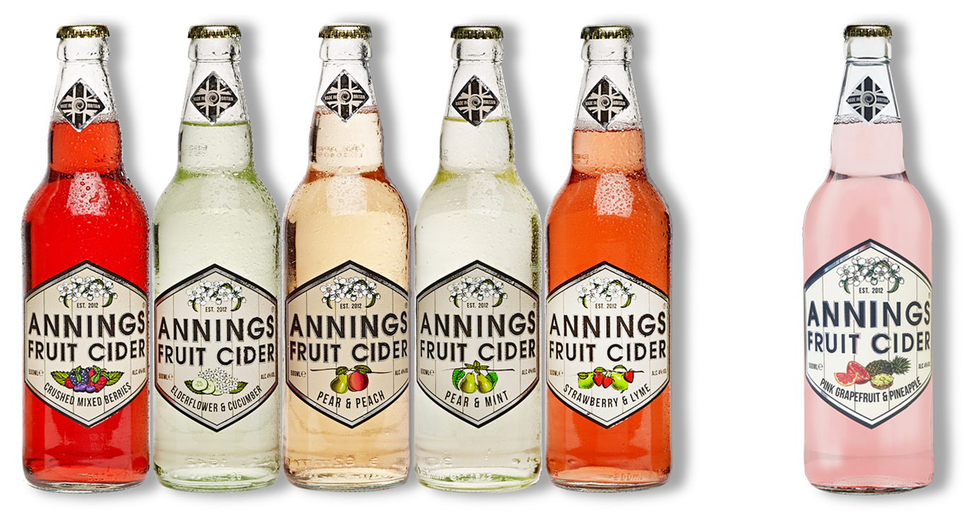 Annings fruit cider